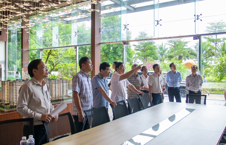 LÃNH ĐẠO THÀNH PHỐ HUẾ KIỂM TRA THỰC TẾ TẠI ECOGARDEN